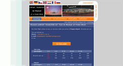 Desktop Screenshot of airport-transfers-prague.com